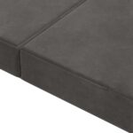 vidaXL Skladacia pohovka na spaní 180 x 67 x 45 cm Tmavosivá – Obrázok 8