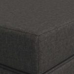 vidaXL Skladacia pohovka na spaní 200 x 67 x 45 cm Tmavosivá – Obrázok 6