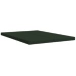 vidaXL Skladacia pohovka na spaní 140 x 67 x 45 cm Tmavozelená – Obrázok 3