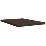 vidaXL Skladacia pohovka na spaní 140 x 67 x 45 cm Sivohnedá – Obrázok 3