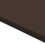 vidaXL Skladacia pohovka na spaní 140 x 67 x 45 cm Sivohnedá – Obrázok 8