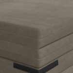 vidaXL Skladacia pohovka na spaní 140 x 67 x 45 cm Svetlosivá – Obrázok 7