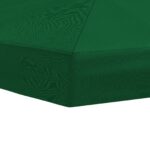 vidaXL Kryt na altánkovú strechu 6 x 3 m Zelená Polyester 190 – Obrázok 5