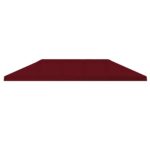 vidaXL Kryt na altánkovú strechu 6 x 3 m Vínovo červená Polyester 190 – Obrázok 3
