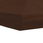 vidaXL Kryt na altánkovú strechu 6 x 3 m Hnedá Polyester 190 – Obrázok 5