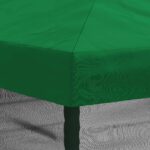 vidaXL Kryt altánku s bočnými stenami 6 x 3 m Zelená Polyester 190 – Obrázok 8