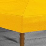 vidaXL Kryt altánku s bočnými stenami 6 x 3 m Žltá Polyester 190 – Obrázok 8