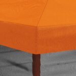 vidaXL Kryt altánku s bočnými stenami 6 x 3 m Oranžová Polyester 190 – Obrázok 7