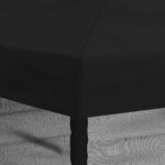 vidaXL Kryt altánku s bočnými stenami 6 x 3 m Čierna Polyester 190 – Obrázok 8