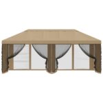 vidaXL Kryt altánku s bočnými stenami Béžová 600,5 x 300,5 cm – Obrázok 5