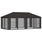 vidaXL Kryt altánku s bočnými stenami Antracitová 600,5 x 300,5 cm – Obrázok 3