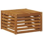 vidaXL Vonkajší stôl Pevné akáciové drevo Prírodná 59 x 59 x 37 cm – Obrázok 6