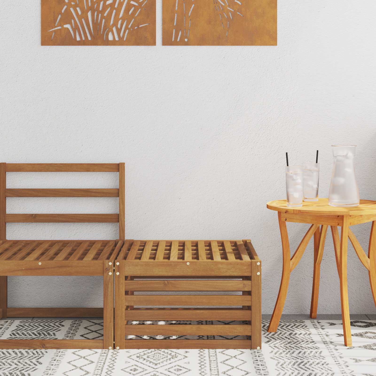 900484_1.jpg vidaXL Vonkajší taburet Pevné akáciové drevo Prírodná 59 x 59 x 37 cm – Obrázok 1