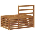 vidaXL Vonkajšia koncová pohovka Prírodná 91 x 63 x 73 cm – Obrázok 6