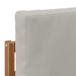 vidaXL Vonkajšia koncová pohovka s vankúšom Prírodná 91 x 63 x 73 cm – Obrázok 7