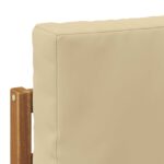 vidaXL Vonkajšia koncová pohovka s vankúšom Prírodná 91 x 63 x 73 cm – Obrázok 7