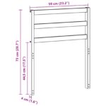 vidaXL Opierka 2 pcs Prírodná 59 x 4 x 73 cm Pevné akáciové drevo – Obrázok 10