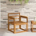 vidaXL Opierky rúk 2 pcs Hnedá 59 x 6 x 61 cm Kompozitné drevo