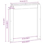 vidaXL Opierky rúk 2 pcs Hnedá 59 x 6 x 61 cm Kompozitné drevo – Obrázok 10