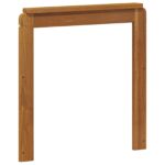 vidaXL Opierky rúk 2 pcs Hnedá 59 x 6 x 61 cm Kompozitné drevo – Obrázok 4
