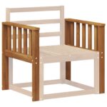 vidaXL Opierky 2 pcs Hnedá 60 x 6 x 61 cm Kompozitné drevo – Obrázok 3