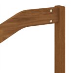 vidaXL Opierka 2 pcs Prírodná 59 x 4 x 73 cm Pevné akáciové drevo – Obrázok 8