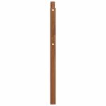 vidaXL Opierky rúk 2 pcs Hnedá 59 x 4 x 73 cm Kompozitné drevo – Obrázok 6