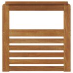 vidaXL Opierky rúk 2 pcs Hnedá 59 x 6 x 61 cm Kompozitné drevo – Obrázok 5
