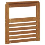 vidaXL Opierky rúk 2 pcs Hnedá 59 x 6 x 61 cm Kompozitné drevo – Obrázok 7
