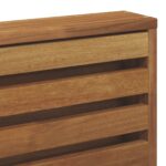 vidaXL Opierky 2 pcs Hnedá 58.5 x 10 x 61 cm Kompozitné drevo – Obrázok 8