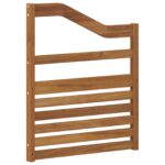 vidaXL Opierky 2 pcs Hnedá 59 x 4 x 73 cm Kompozitné drevo – Obrázok 4