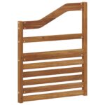 vidaXL Opierky 2 pcs Hnedá 59 x 4 x 73 cm Kompozitné drevo – Obrázok 7