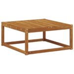 vidaXL Vonkajší stôl Prírodná 79 x 79 x 37 cm – Obrázok 6