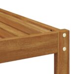 vidaXL Vonkajší stôl Prírodná 79 x 79 x 37 cm – Obrázok 7