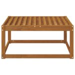 vidaXL Vonkajší taburet Prírodná 79 x 79 x 37 cm – Obrázok 3