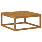 vidaXL Vonkajší taburet Prírodná 79 x 79 x 37 cm – Obrázok 5