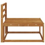 vidaXL Záhradná stredná sedačka Prírodná 79 x 83 x 73 cm – Obrázok 4