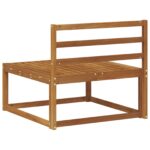 vidaXL Záhradná stredná sedačka Prírodná 79 x 83 x 73 cm – Obrázok 5