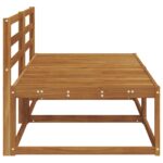 vidaXL 2 Kus Záhradná stredná sedačka Prírodná 158 x 83 x 73 cm – Obrázok 4