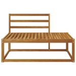 vidaXL Vonkajšia koncová pohovka Prírodná 115 x 83 x 73 cm – Obrázok 4