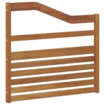 vidaXL Opierky 2 pcs Hnedá 79 x 4 x 73 cm Kompozitné drevo – Obrázok 4