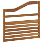 vidaXL Opierky 2 pcs Hnedá 79 x 4 x 73 cm Kompozitné drevo – Obrázok 7