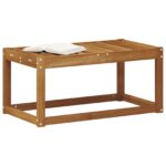 vidaXL Záhradná stolička, lavička Prírodná 79 x 43 x 37 cm – Obrázok 3