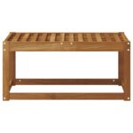 vidaXL Záhradná stolička, lavička Prírodná 79 x 43 x 37 cm – Obrázok 4