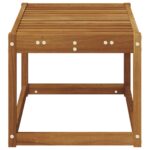 vidaXL Záhradná stolička, lavička Prírodná 79 x 43 x 37 cm – Obrázok 5