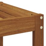 vidaXL Záhradná stolička, lavička Prírodná 79 x 43 x 37 cm – Obrázok 7