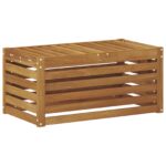 vidaXL Záhradná stolička, lavička Prírodná 79 x 43 x 37 cm – Obrázok 2