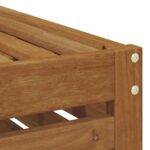 vidaXL Záhradná stolička, lavička Prírodná 79 x 43 x 37 cm – Obrázok 7