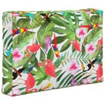 vidaXL Vankúš na vonkajšiu pohovku 2 pcs farebné Polyester – Obrázok 4