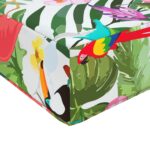 vidaXL Vankúš na vonkajšiu pohovku 2 pcs farebné Polyester – Obrázok 8